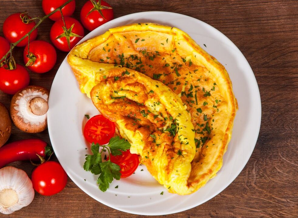 omlet s rajčicama jaje dijetalno jelo