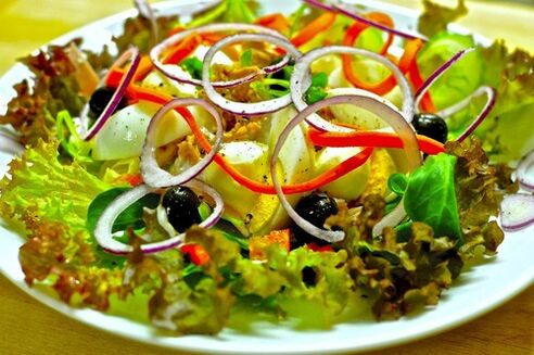 salata od povrća za mršavljenje