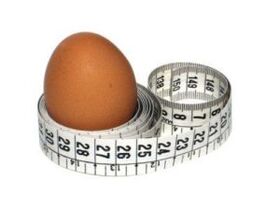 jaje i centimetar za mršavljenje